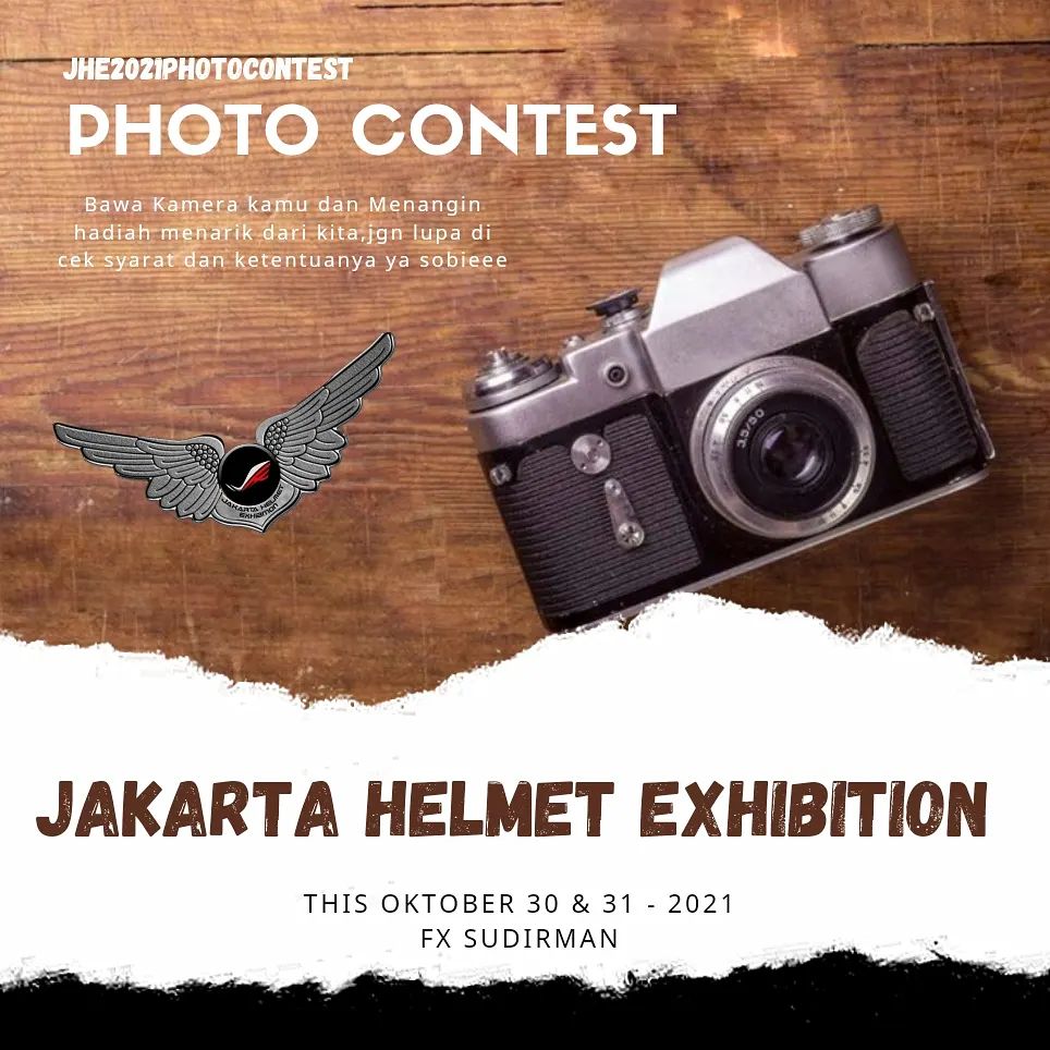 Photo Contest Jakarta Helmet Exhibition / IG @jhe_indonesia