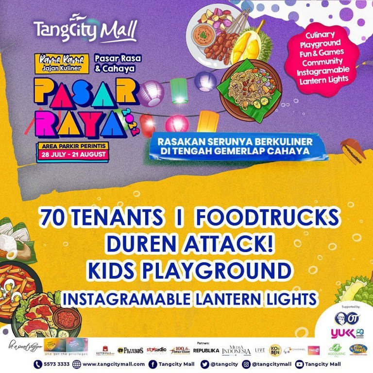 Rame-Rame Jajan Kuliner 2022 di Tangcity Mall