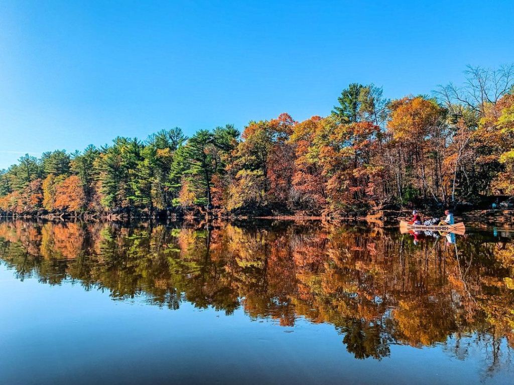 Sungai St Croix - Amerika Serikat. Pict by IG @ski.kc